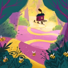 Приключение мишек в лесу