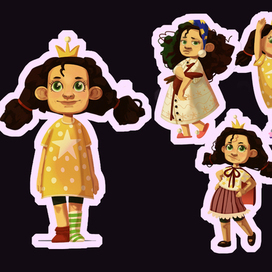 девчулька для игры