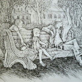 Шахматы на бульваре