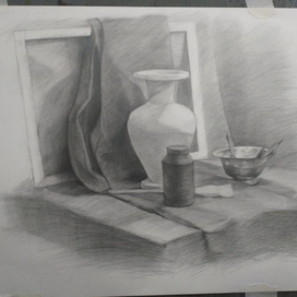 Рисунок 4го класса худ.школы, 2021г.