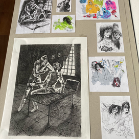 Планшет диплома худ. школы, 2022г.