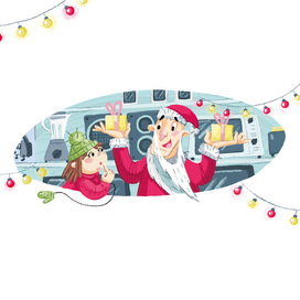 в магазине под Новый Год