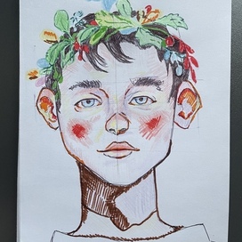 Цветочный венок