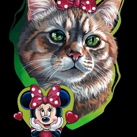 Портрет кошки