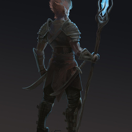 Концепт персонажа. Смена ракурса.