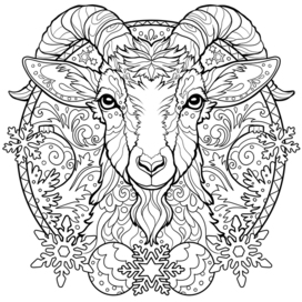 Иллюстрация для раскраски 