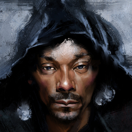 Портрет Snoop Dogg'а