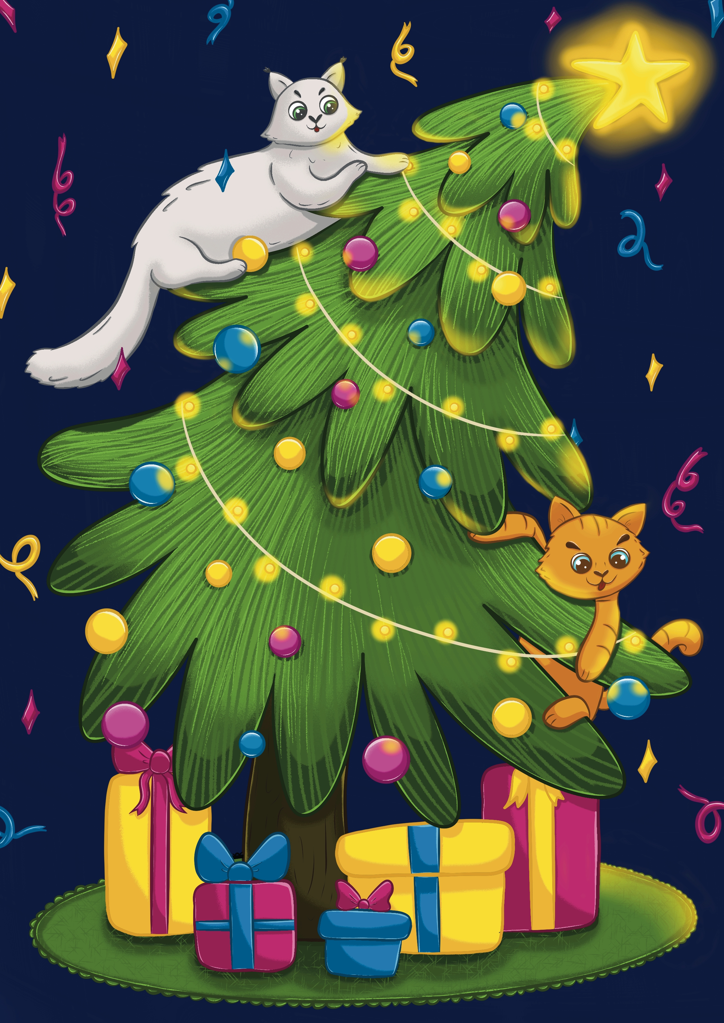 Открытка к нг