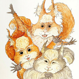 Ой, белочки!... 