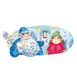 а он точно настоящий Дед Мороз