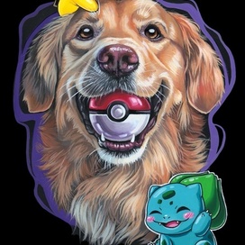 Портрет собаки 