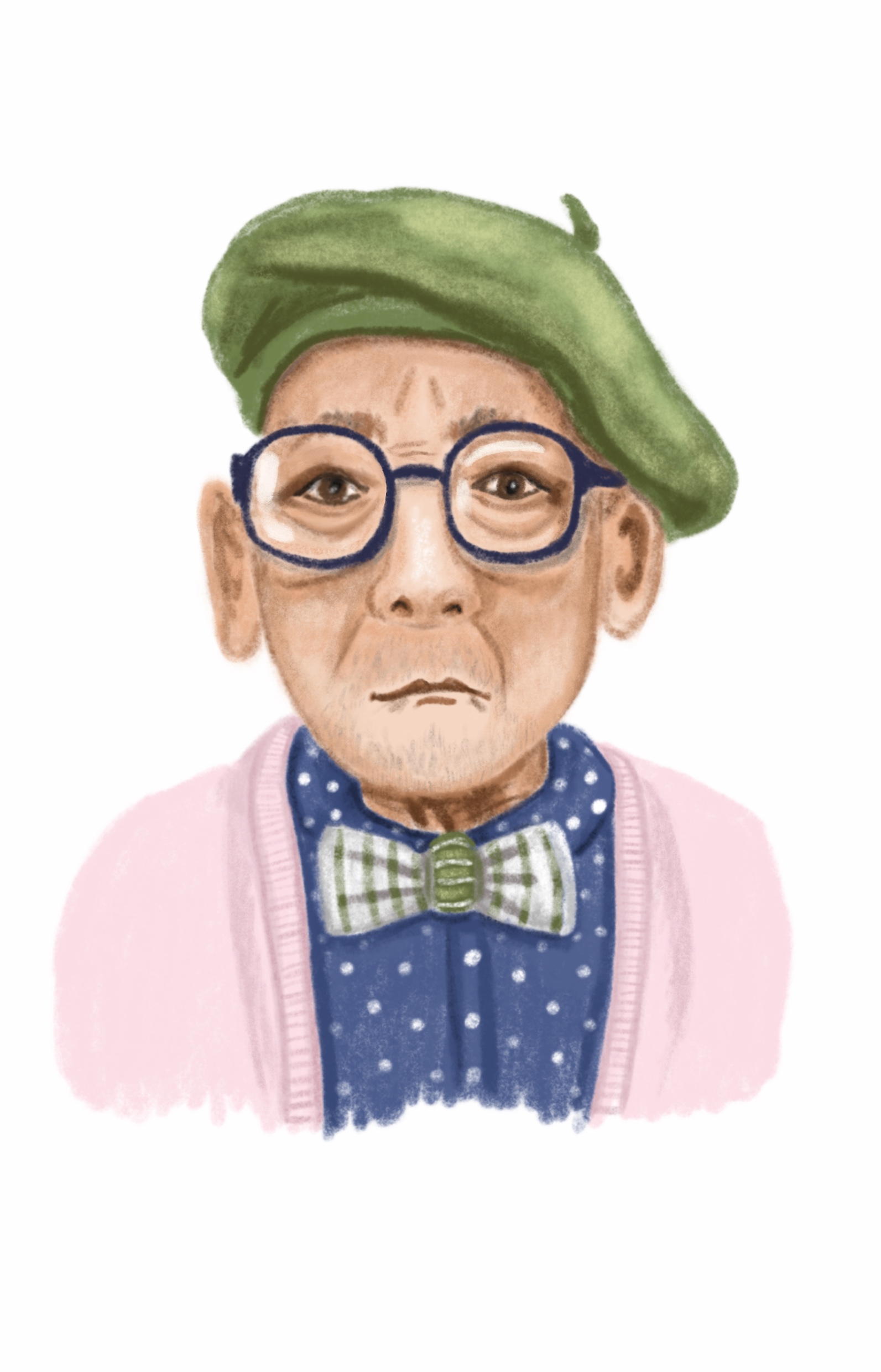 Печальный художник