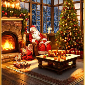 новогодняя иллюстрация