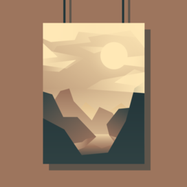 Интерьерный пейзаж