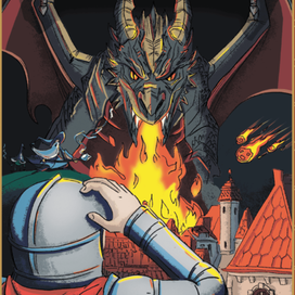 иллюстрация для настольной карточной игры