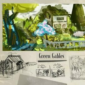 Anne of Green Gables концепт Зеленых крыш