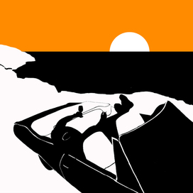 На закате в Крыму