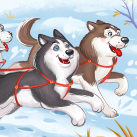 Собачья упряжка