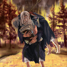 Нестор Летописец. Нападение на монастырь.