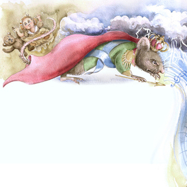 Разворот к книге М. Дробковой "Чайковский и мышиный король"