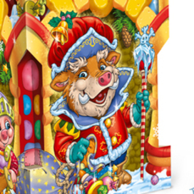 Новогодний замок Кабана.