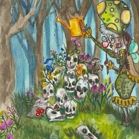 Не топчите бабушкины клумбы