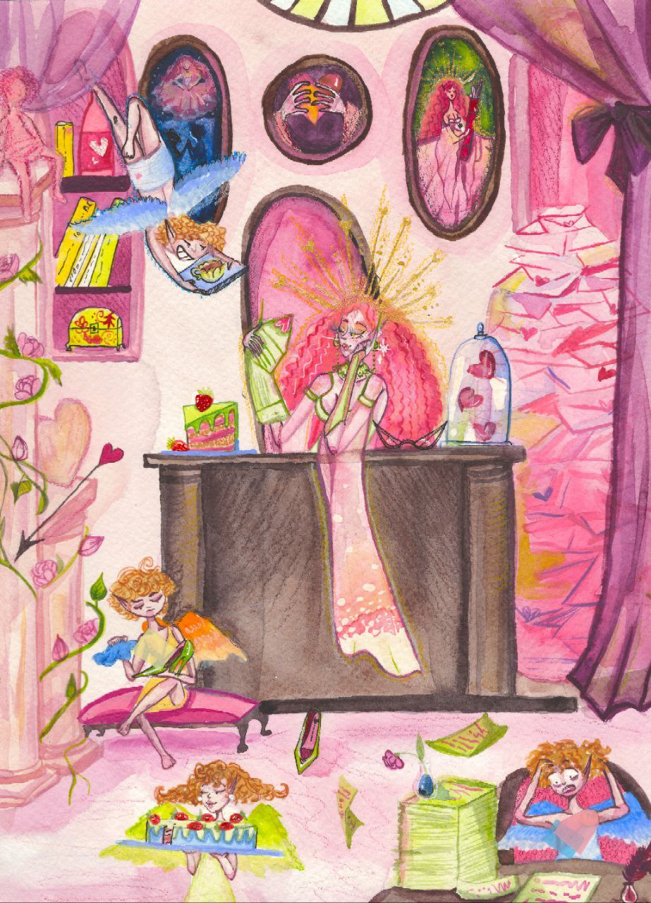 Канцелярия Купидона и квартальный отчёт