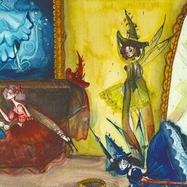 Кто рассыпал пудру и заляпал зеркало?