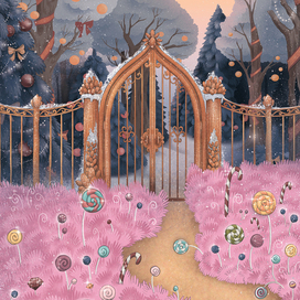 Фрагмент иллюстрации  к "Щелкунчику"