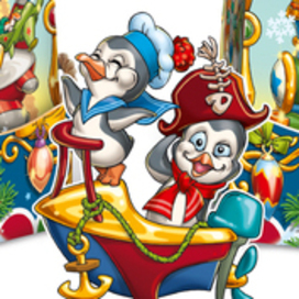 Новогодняя карусель - упаковка