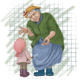 Иллюстрация к книге Оксаны Заугольной « Расследование в кафе Крендель с»