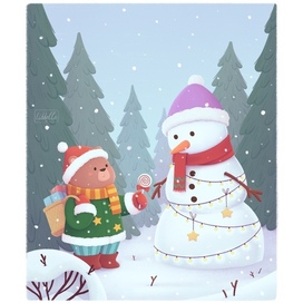 Подарок для снеговичка