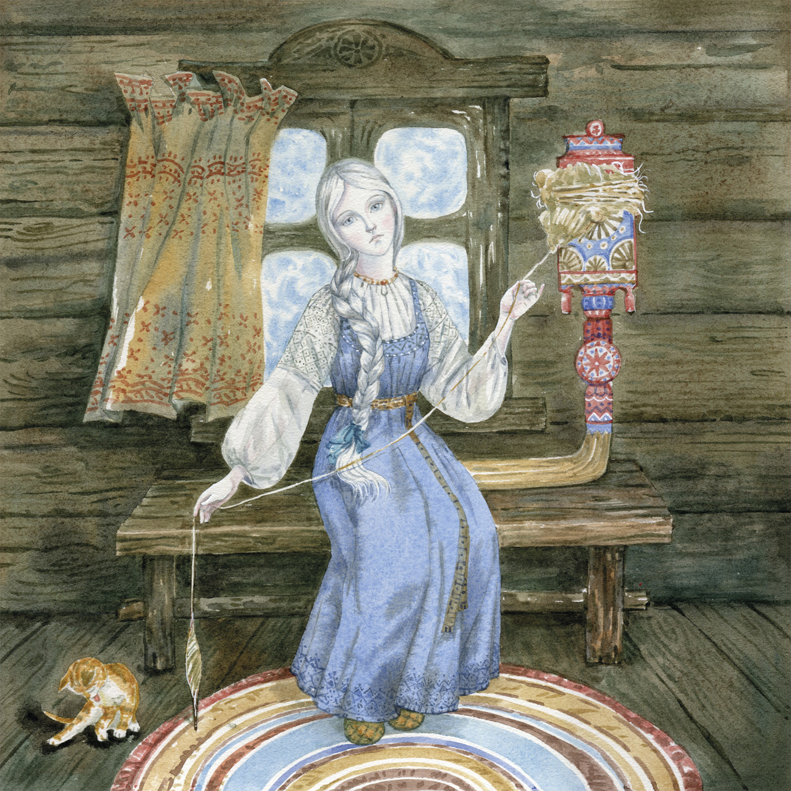 К сборнику русских сказок, сказка "Снегурочка"