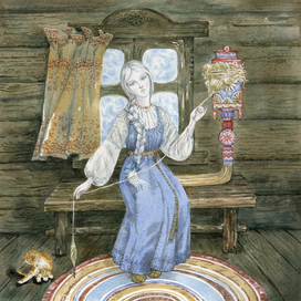 К сборнику русских сказок, сказка "Снегурочка"