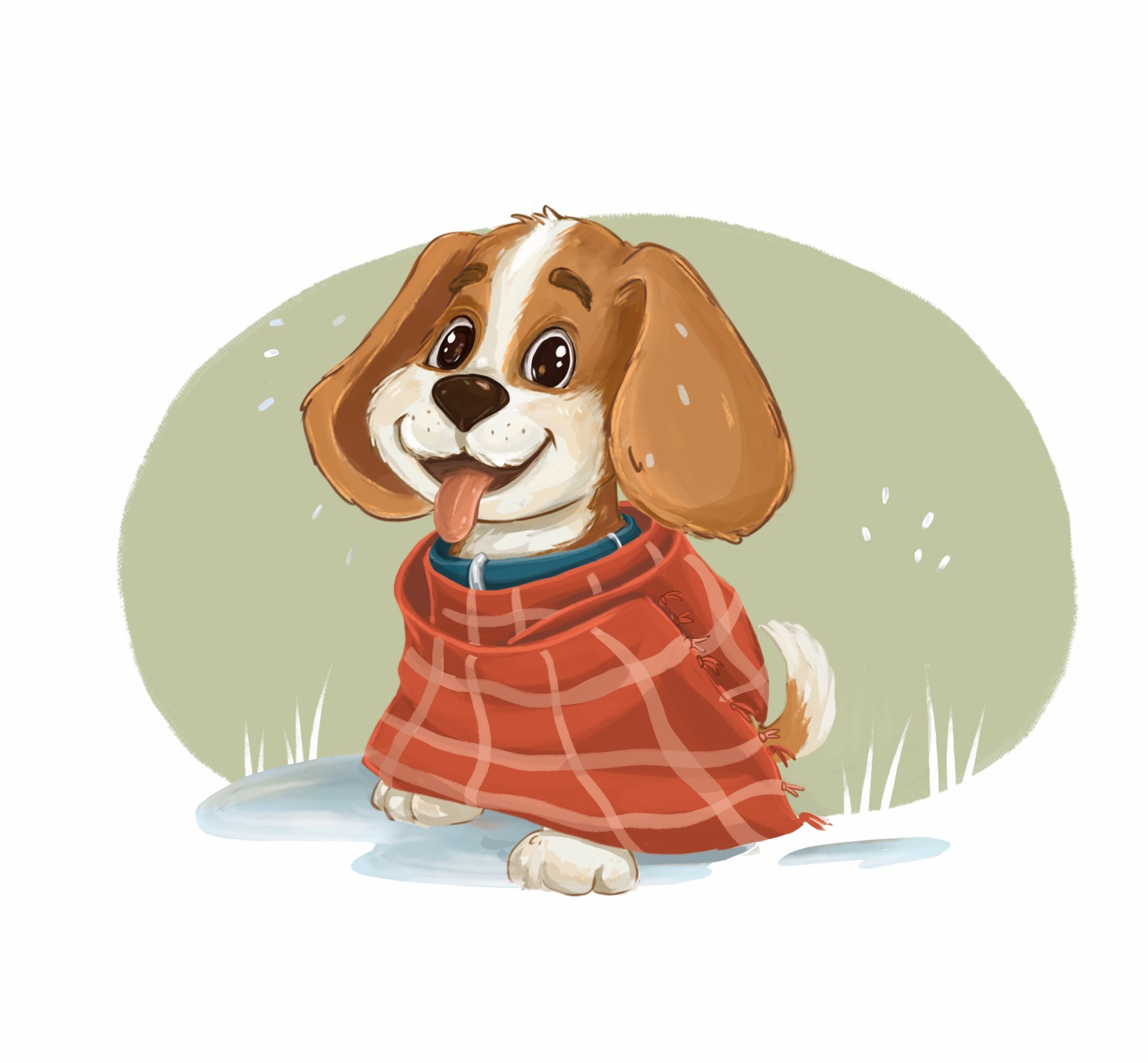 Щенок Буська