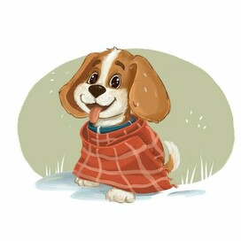 Щенок Буська