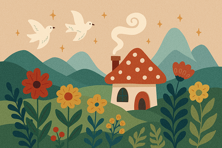 Домик в горах