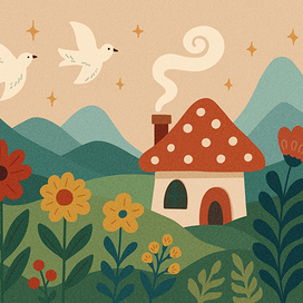 Домик в горах