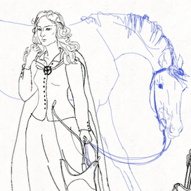 Фэнтези "Нити судьбы". Карточка персонажа. Аронна.