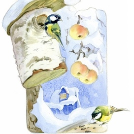 Декабрь В. Бианки Синичкин календарь