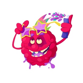 Персонаж. Малина собирается на вечеринку