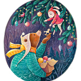 Медведь и заяц