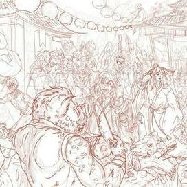 Иллюстрация по Благословению небожителей.