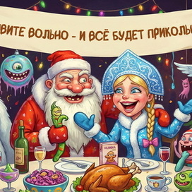 С Новым годом, ага!