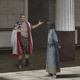 Illustrations for Mikhail Bulgakov's novel "The Master and Margarita." Chapter Two (What is truth?)