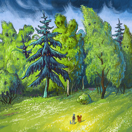 Заколдованный лес.