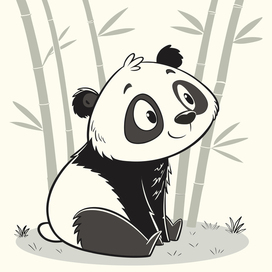 Милая панда