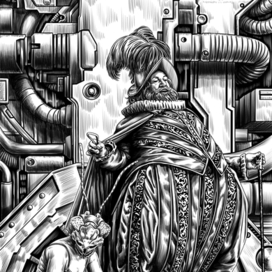 Посол с питомцем