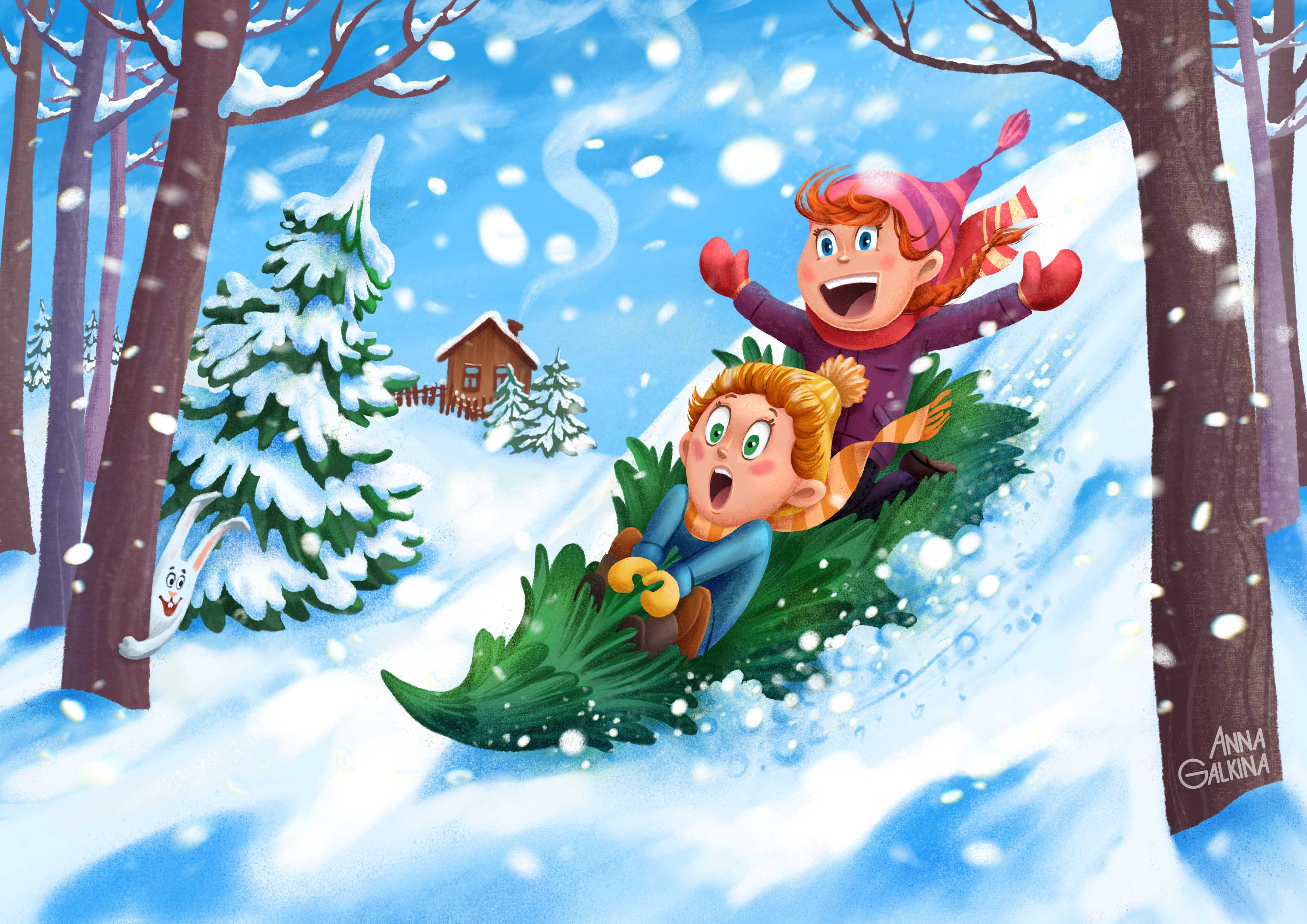 Веселая зима