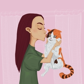 Любимый кот